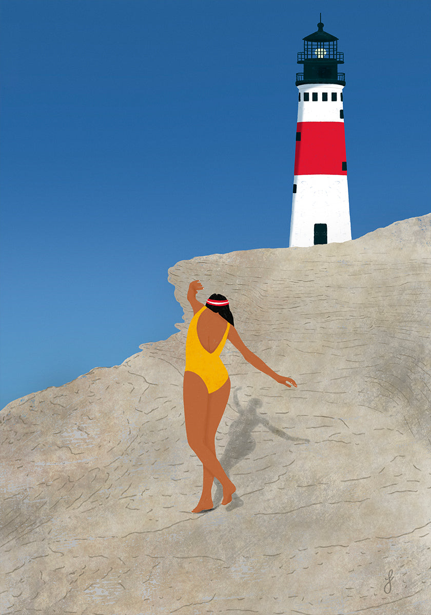 Plakat „Moja plaża”.