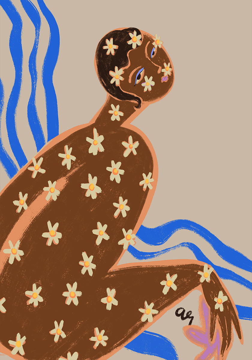 Plakat Kwitnąca Stokrotka