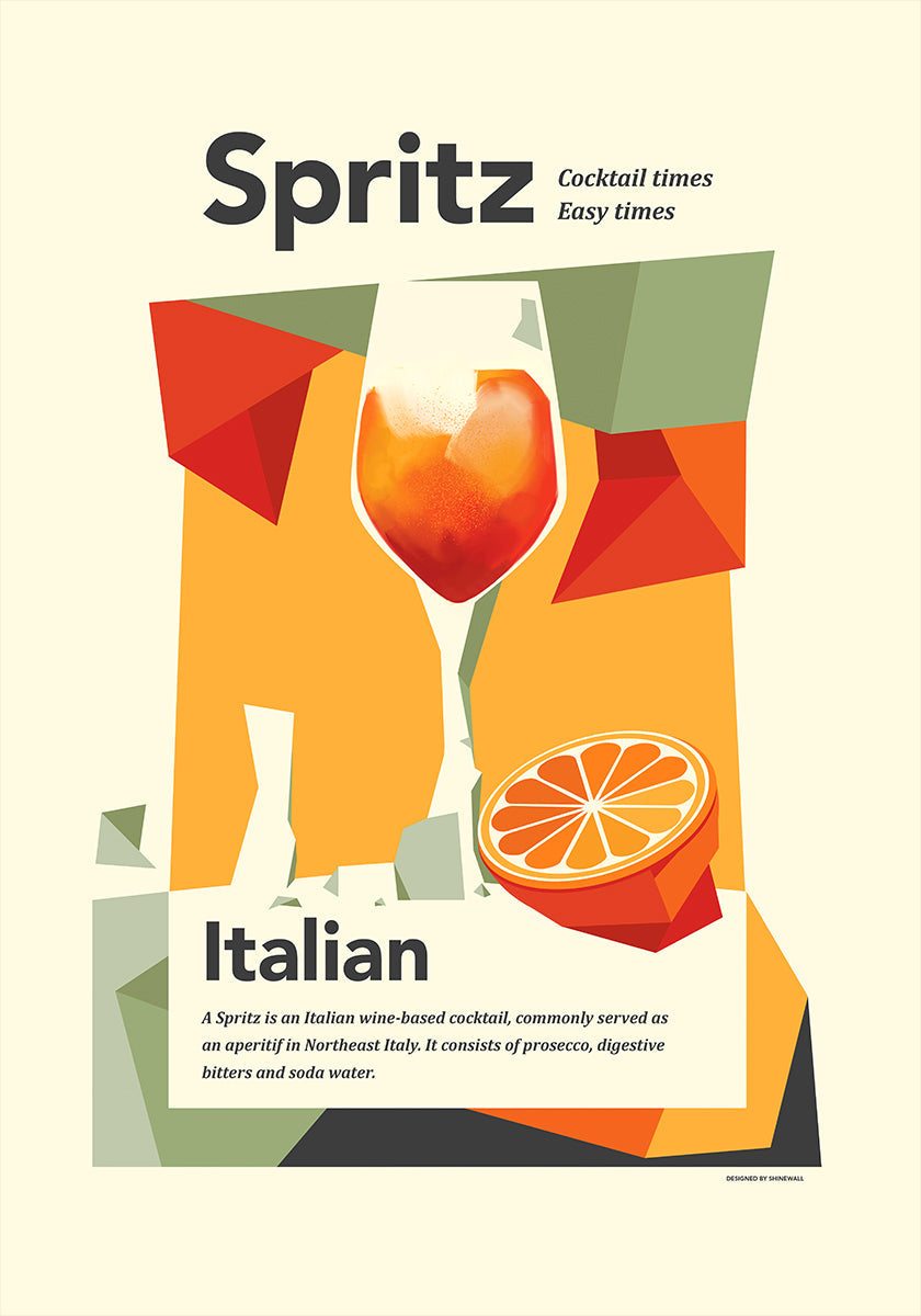 Nadruk spritzu Aperol