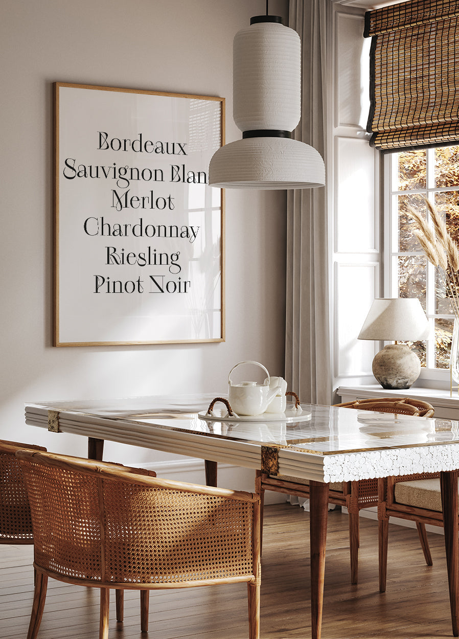 Wine Plakat - Posterbox.dk