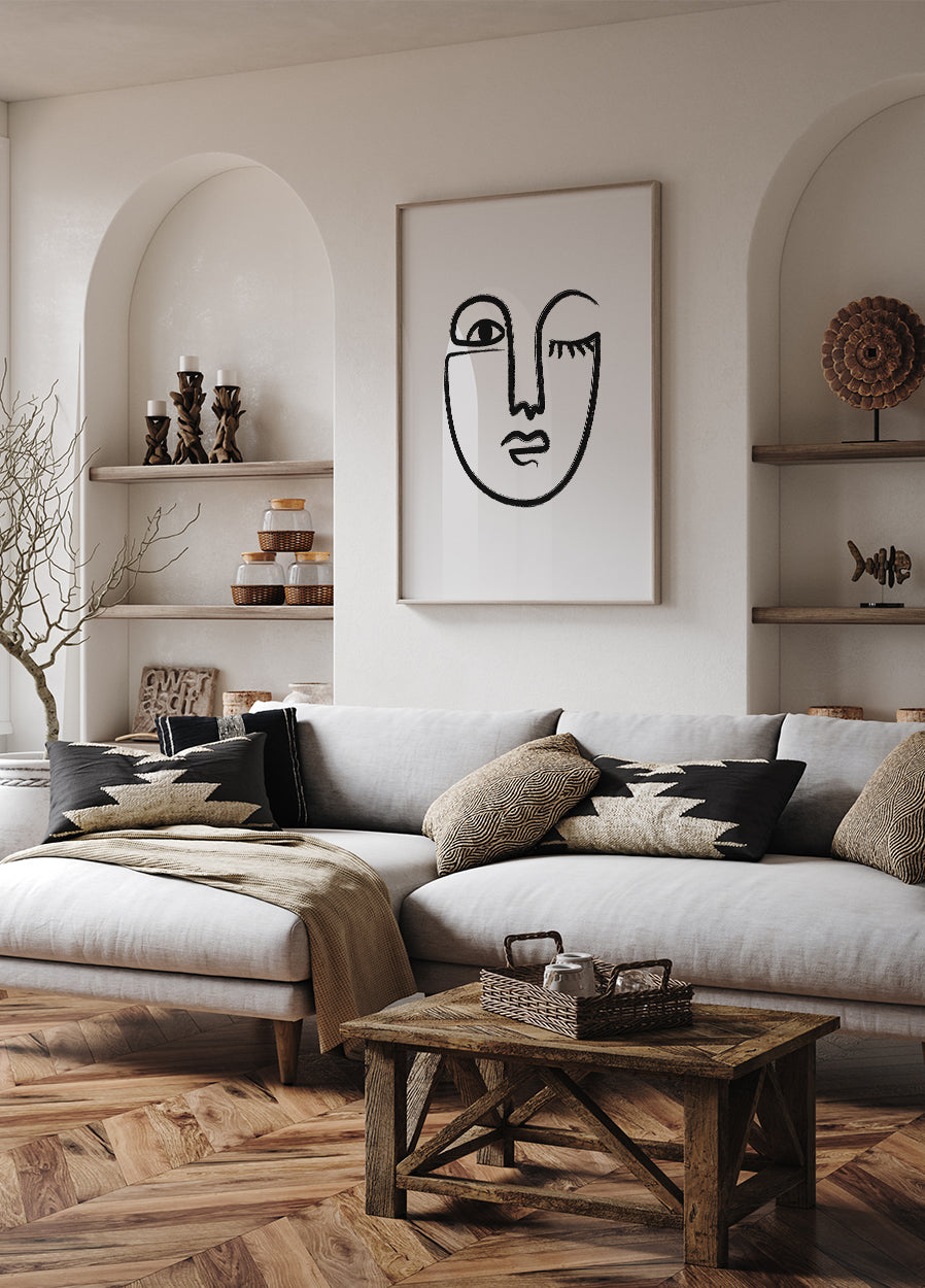 Woman Face Plakat - Posterbox.dk