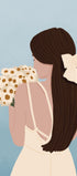 Woman with Daisies Plakat - Posterbox.dk