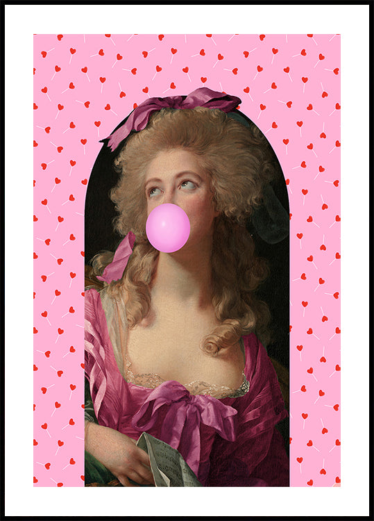 Lollipop Girl Plakat - Posterbox