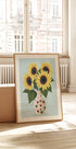 Vase of Sunflowers Plakat - Posterbox