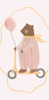Bear On a Scooter (NEW) - Posterbox