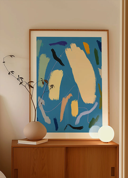 Bold Color Brushstrokes (NEW) - Posterbox