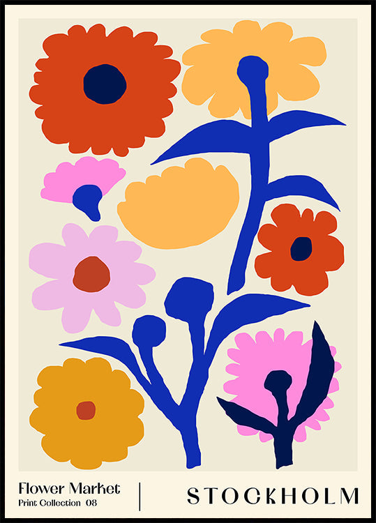 Flower Market. Stockholm (NEW) - Posterbox