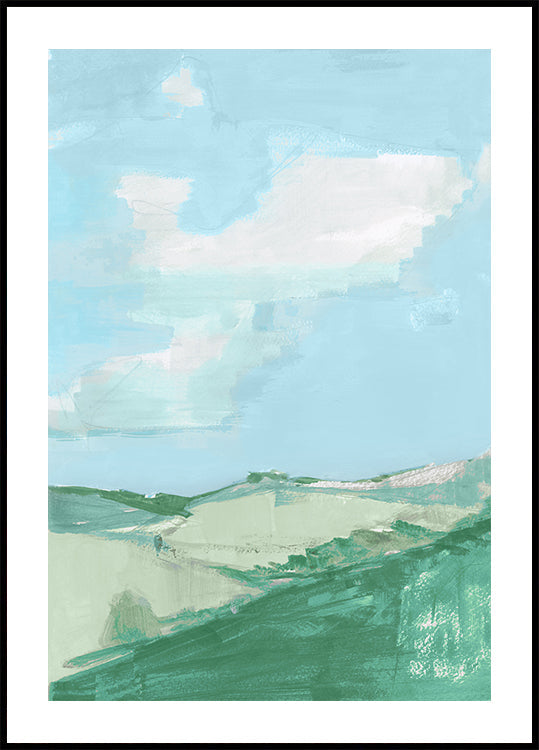 Big Sky Landscape Countryside No 1 Plakat - Posterbox
