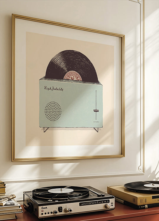 High Fidelity (NEW) - Posterbox