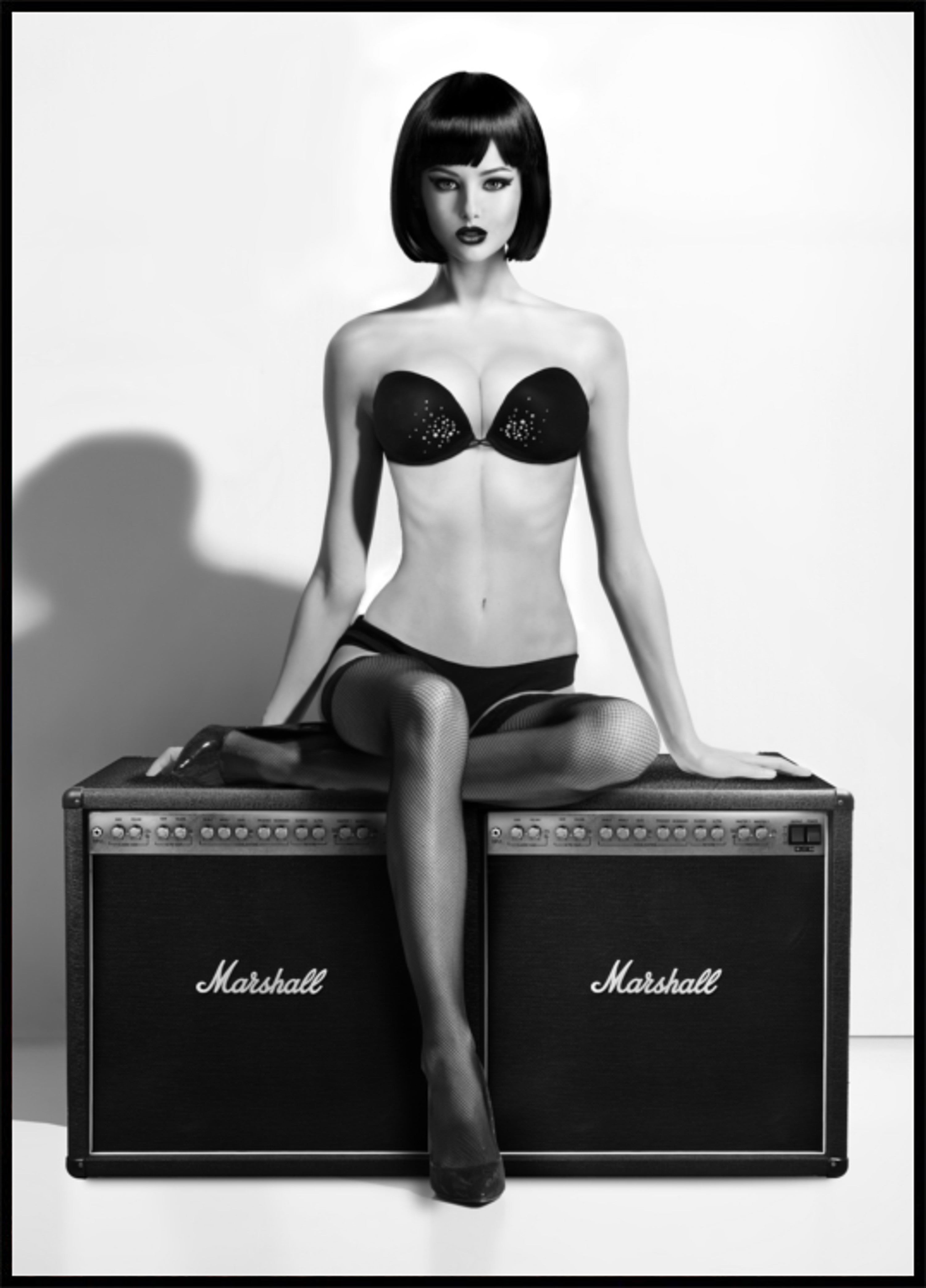 Monochromatyczny Studio Glamour