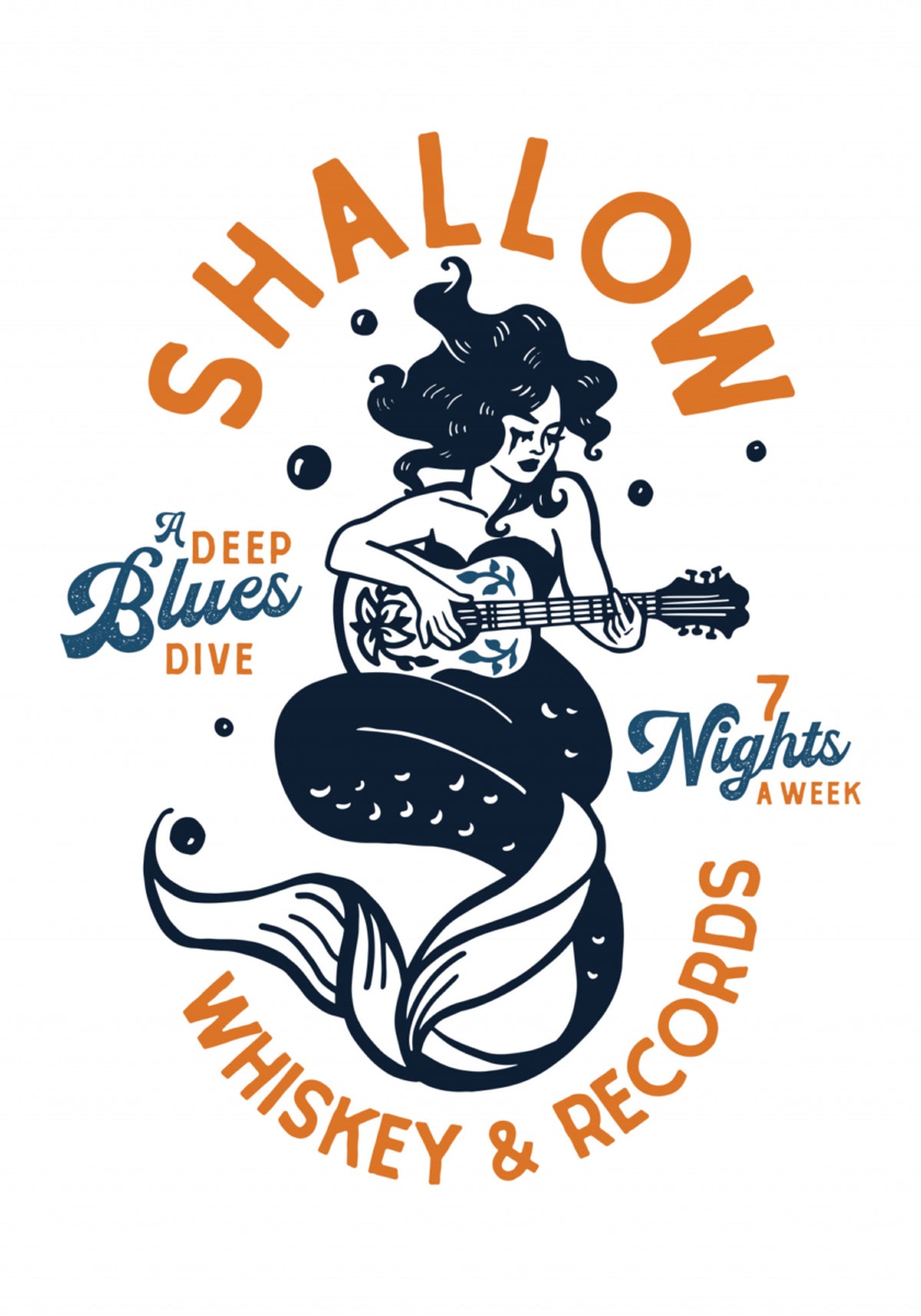 Shallow Whiskey & Records Dive Bar Muzyka Syrenka