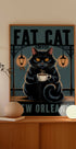 Fat Cat Coffee New Orleans - Posterbox