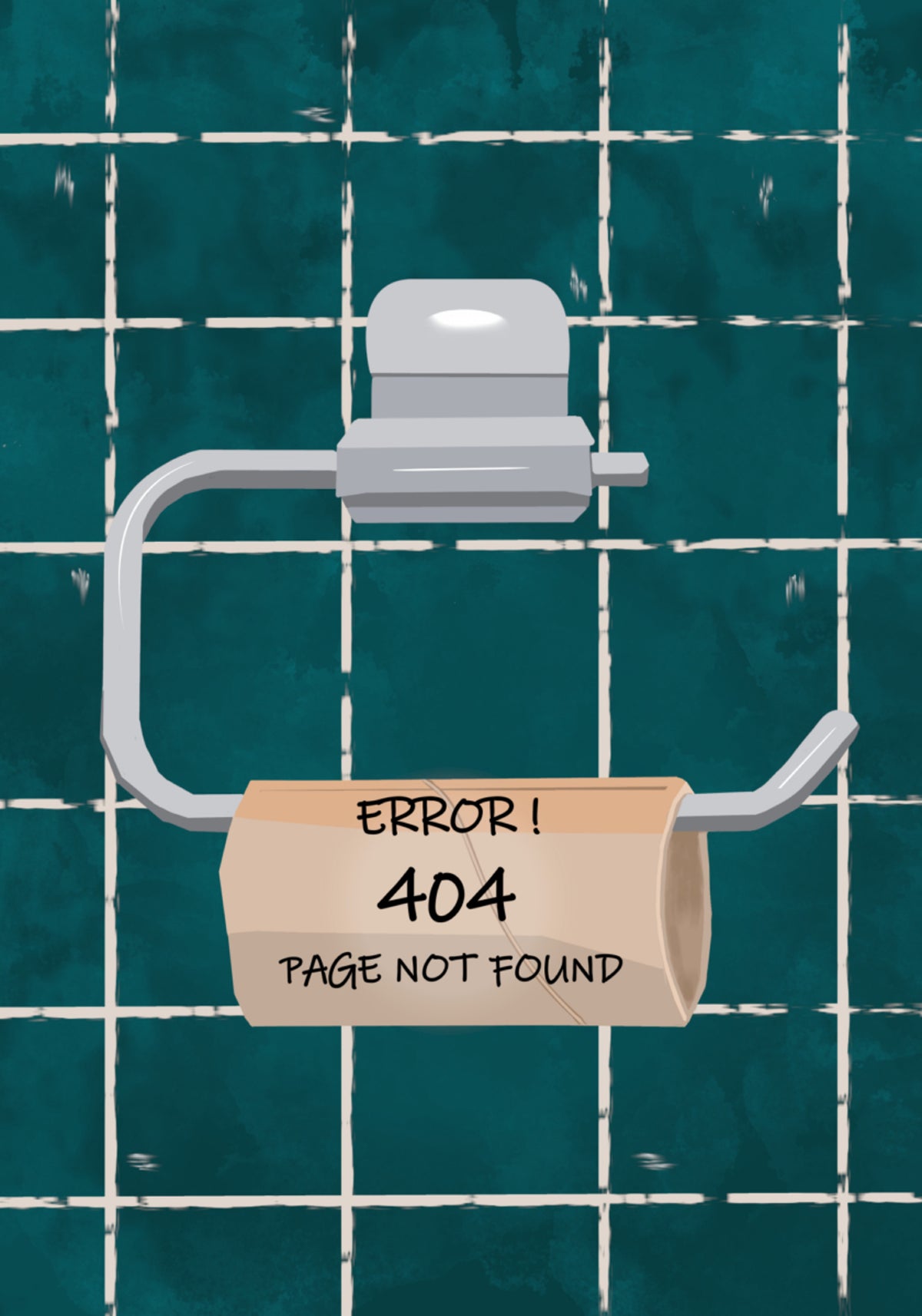 404 Błąd papieru toaletowego