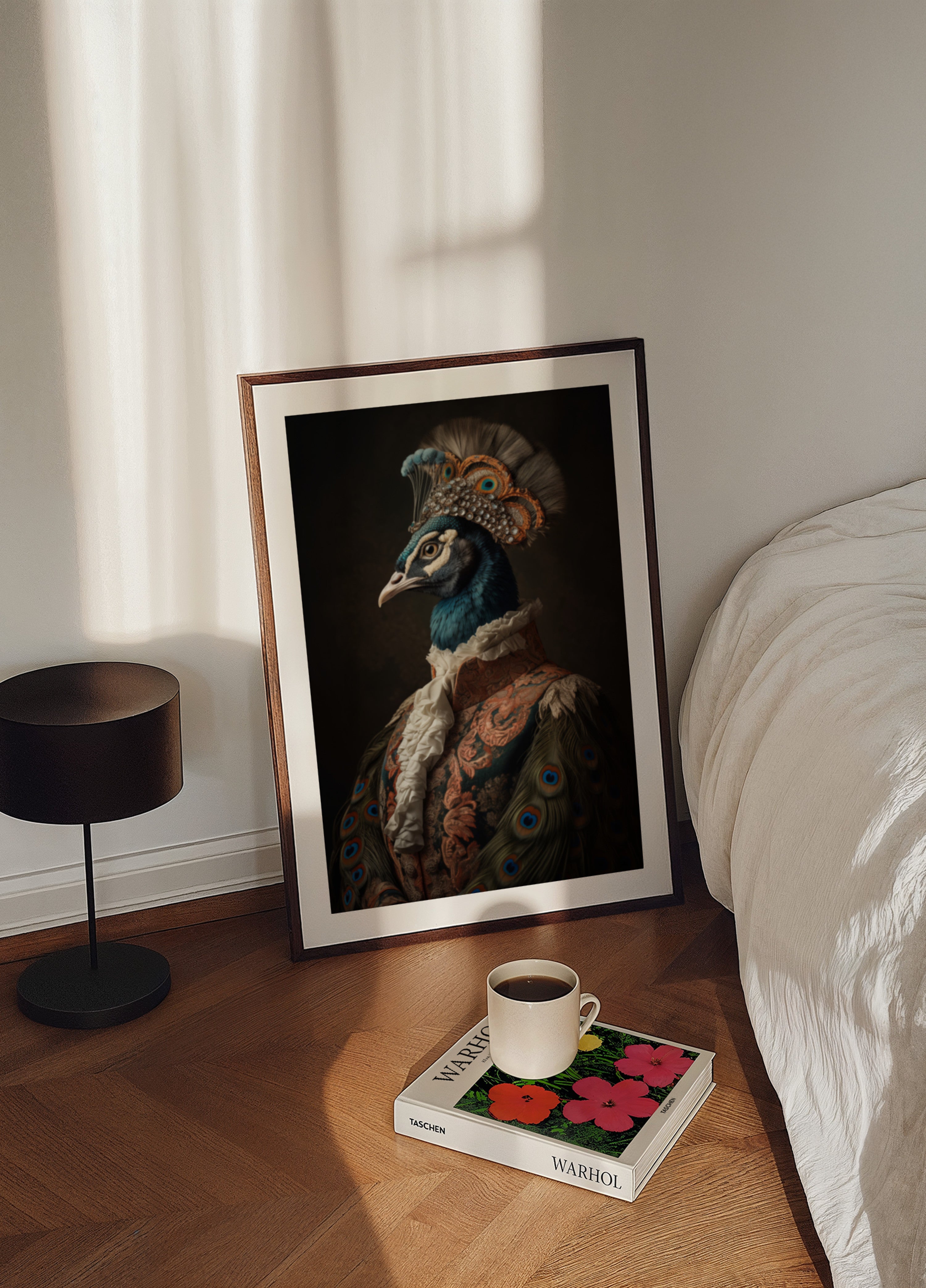 Portret królewskiego pawia