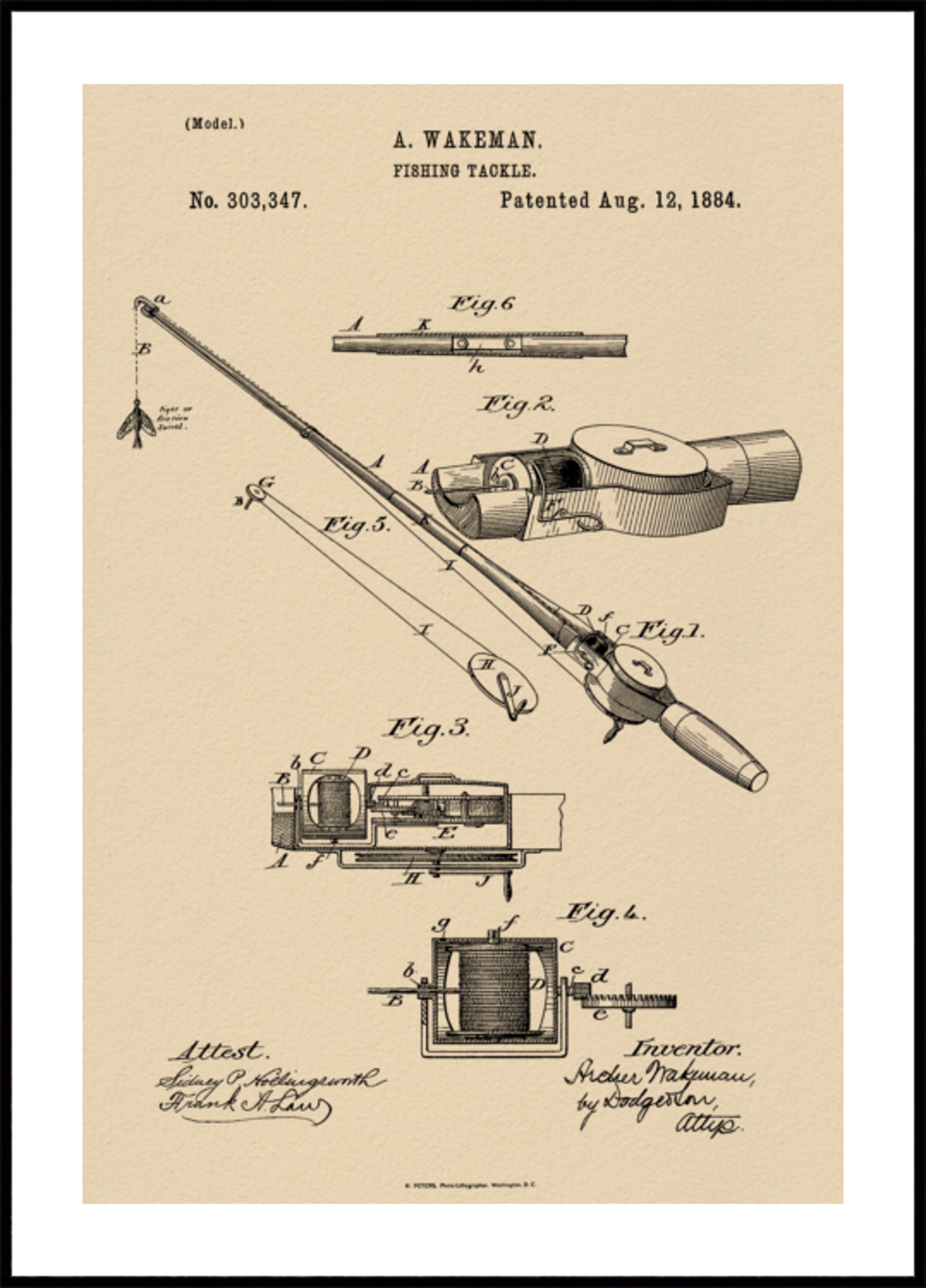 Patent na stary sprzęt wędkarski