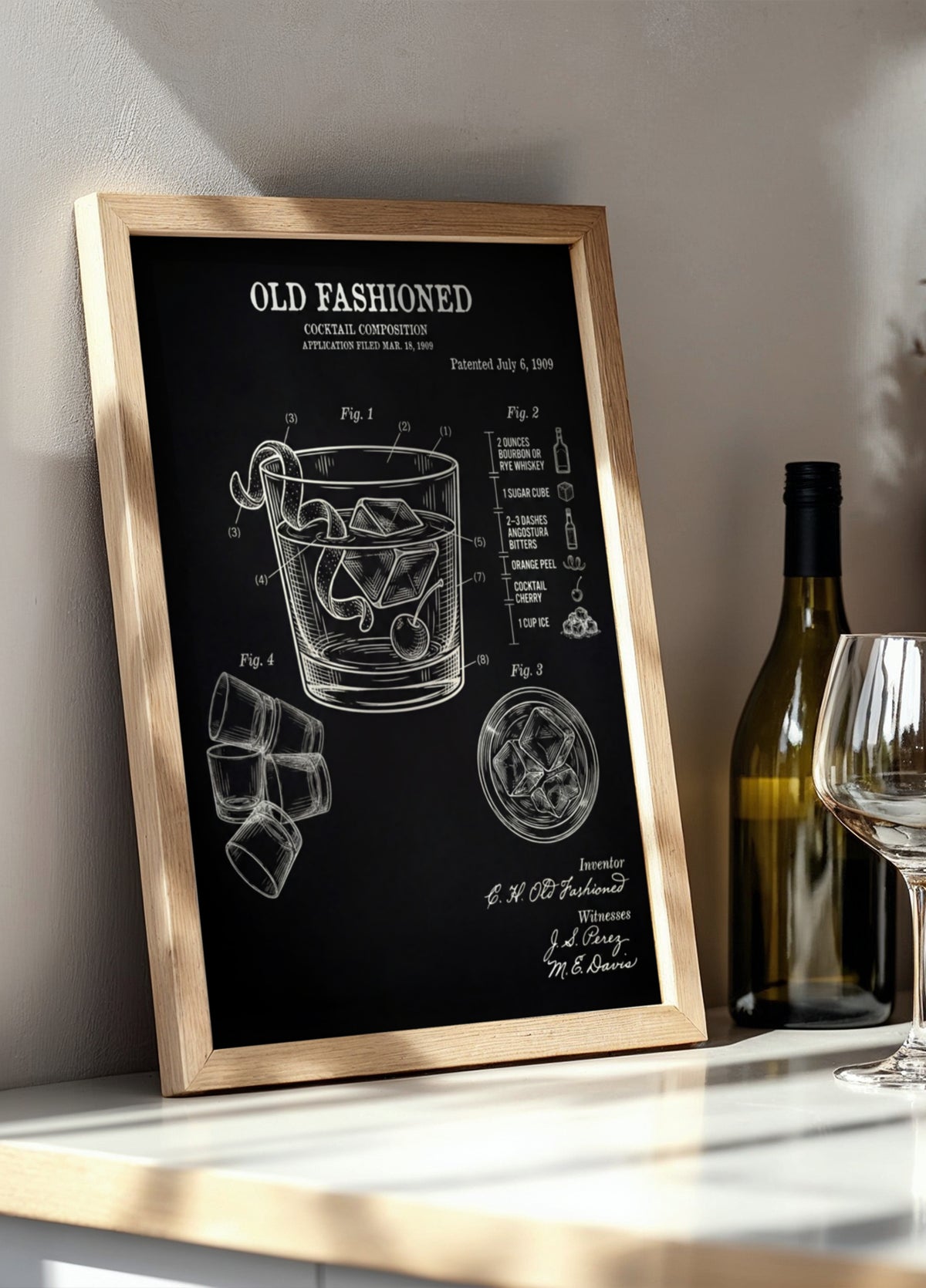 Patent na staromodny koktajl