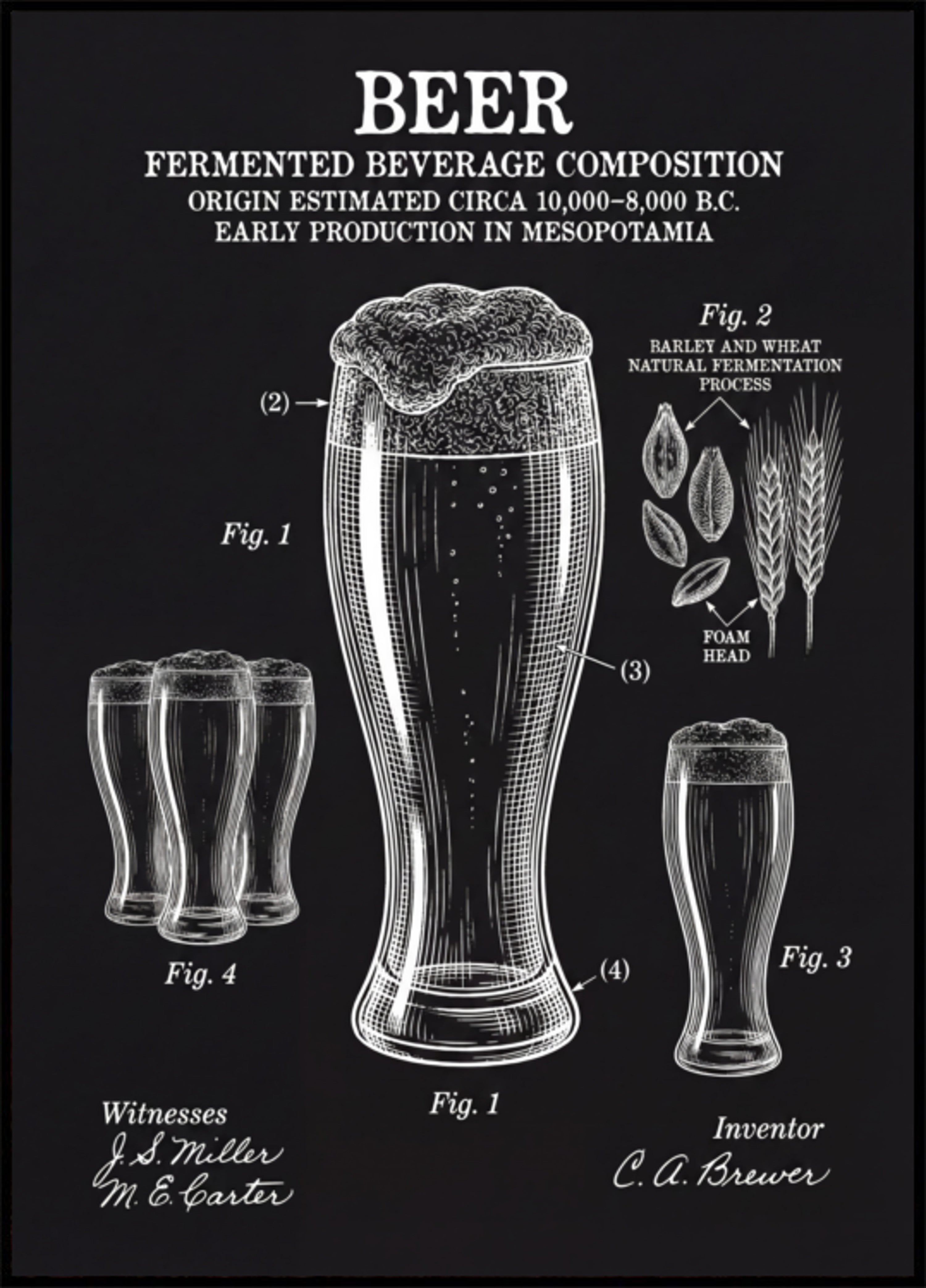 Historyczny patent na piwo