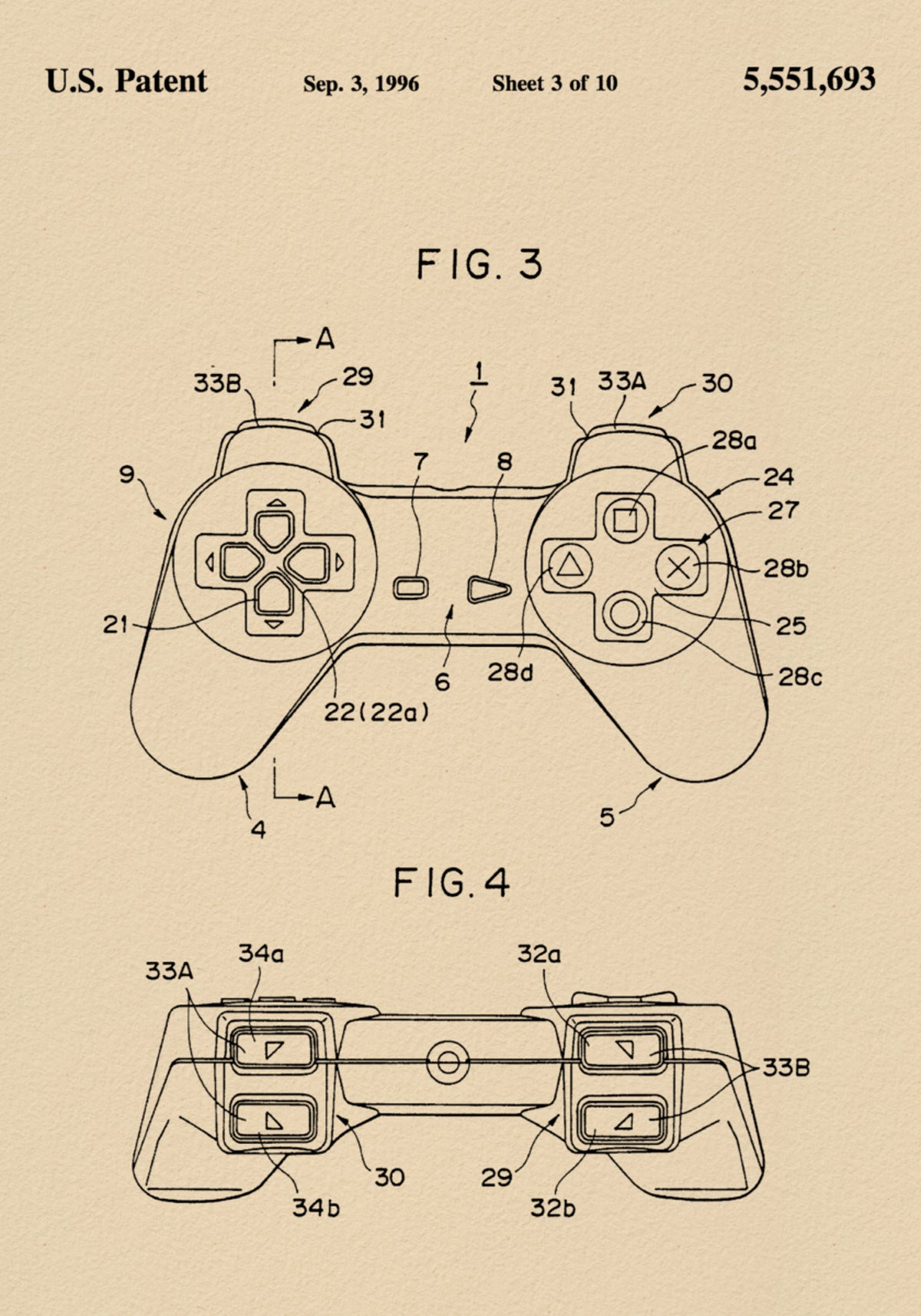 Classic Game Controller Patent - Posterbox