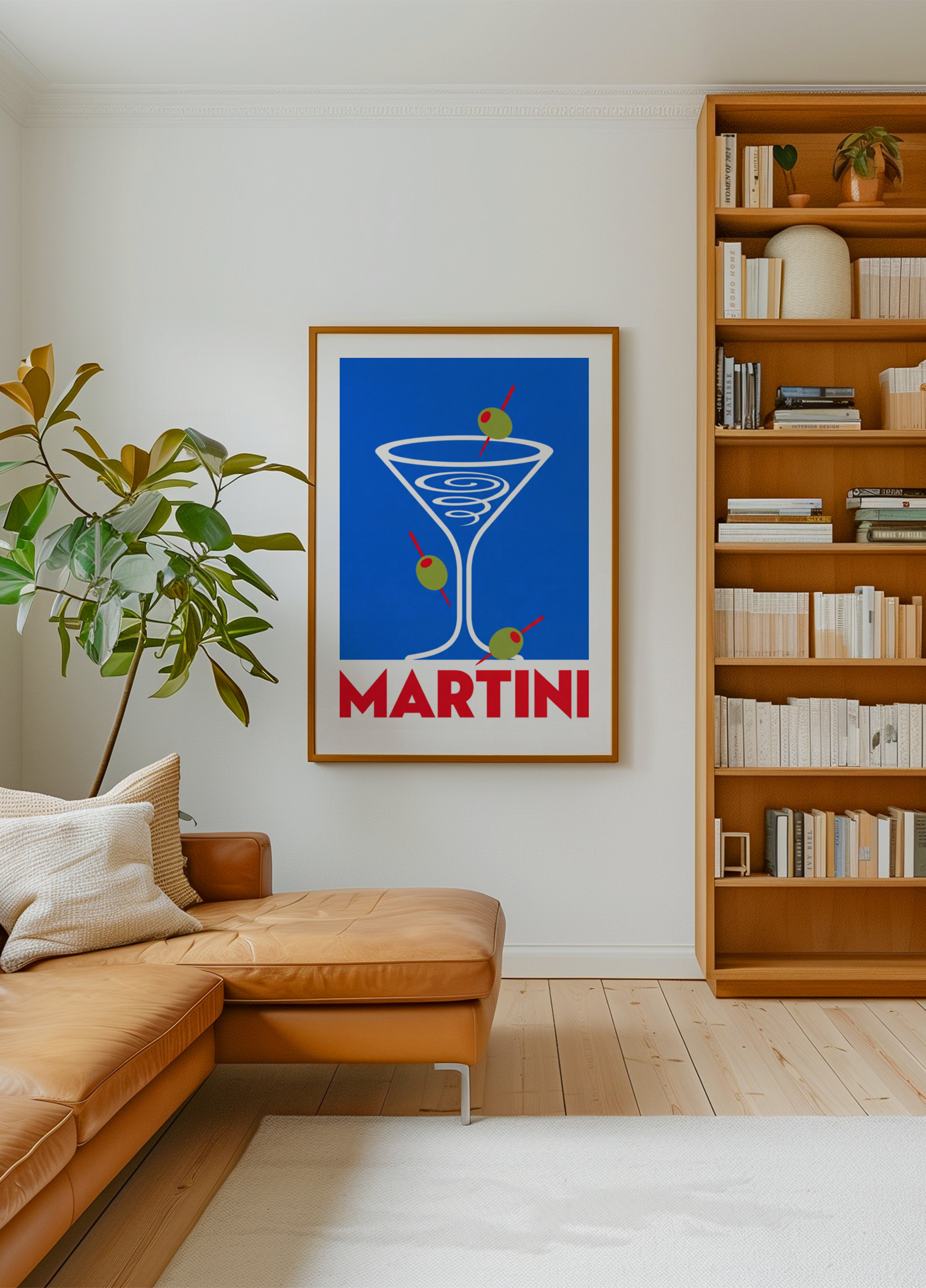 Klasyczne niebieskie Martini