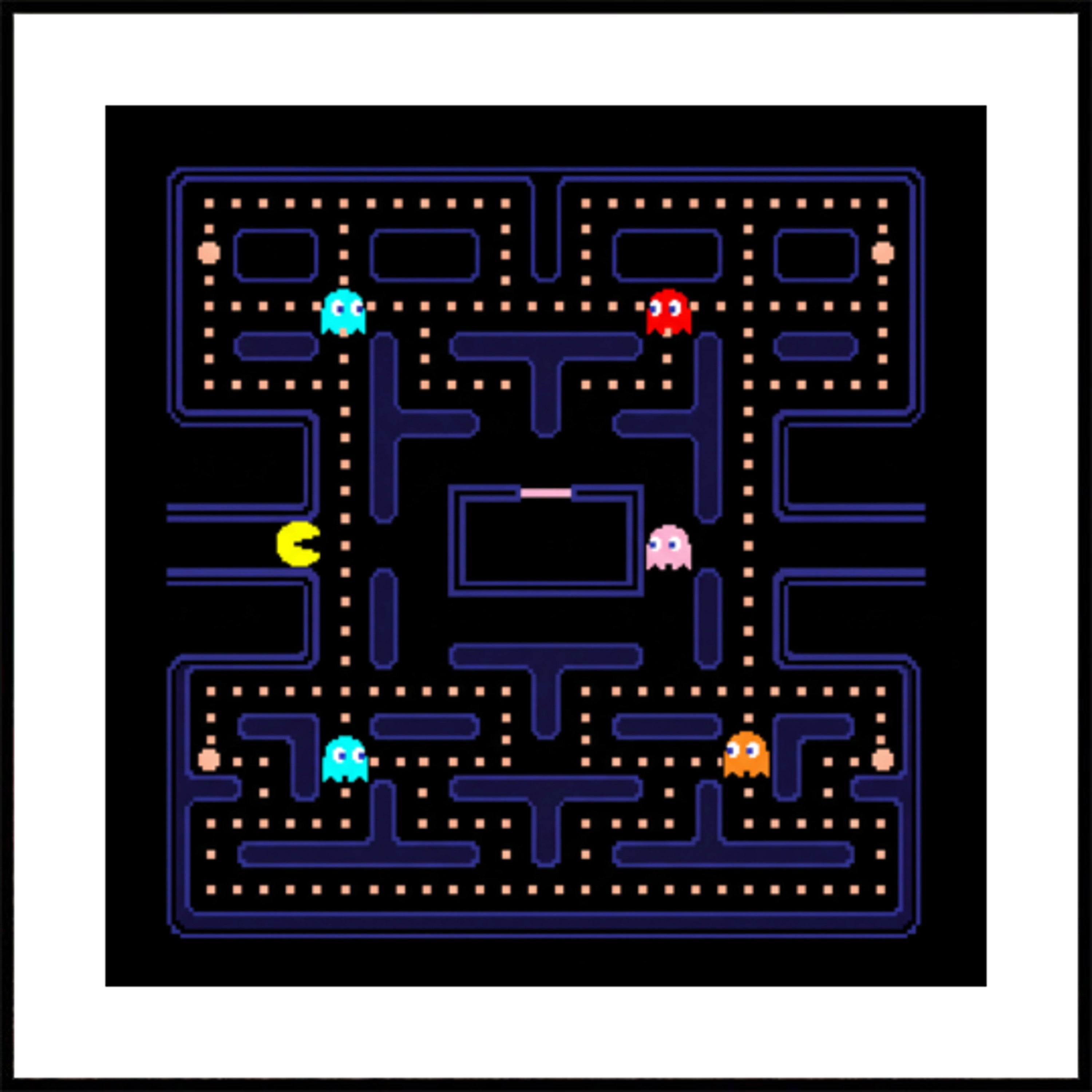 Retro pikselowa gra zręcznościowa