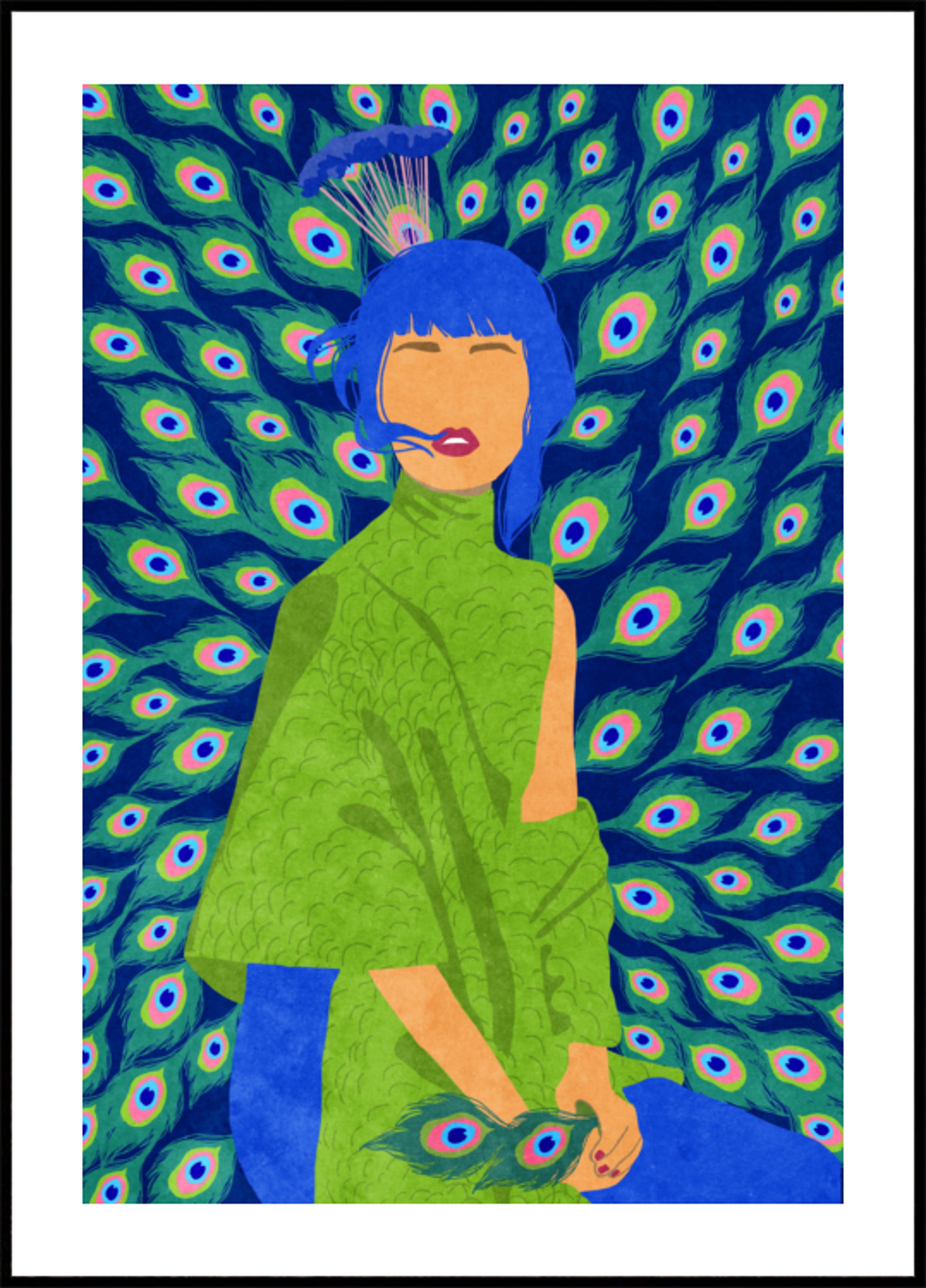 pawia kobieta