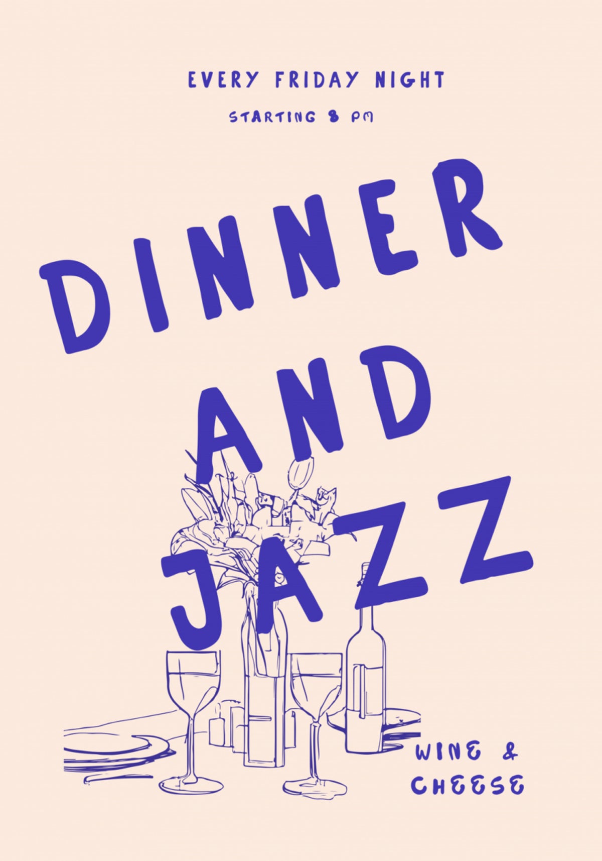 Jazz Night Feast - Posterbox