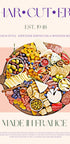 French Charcuterie Board - Posterbox