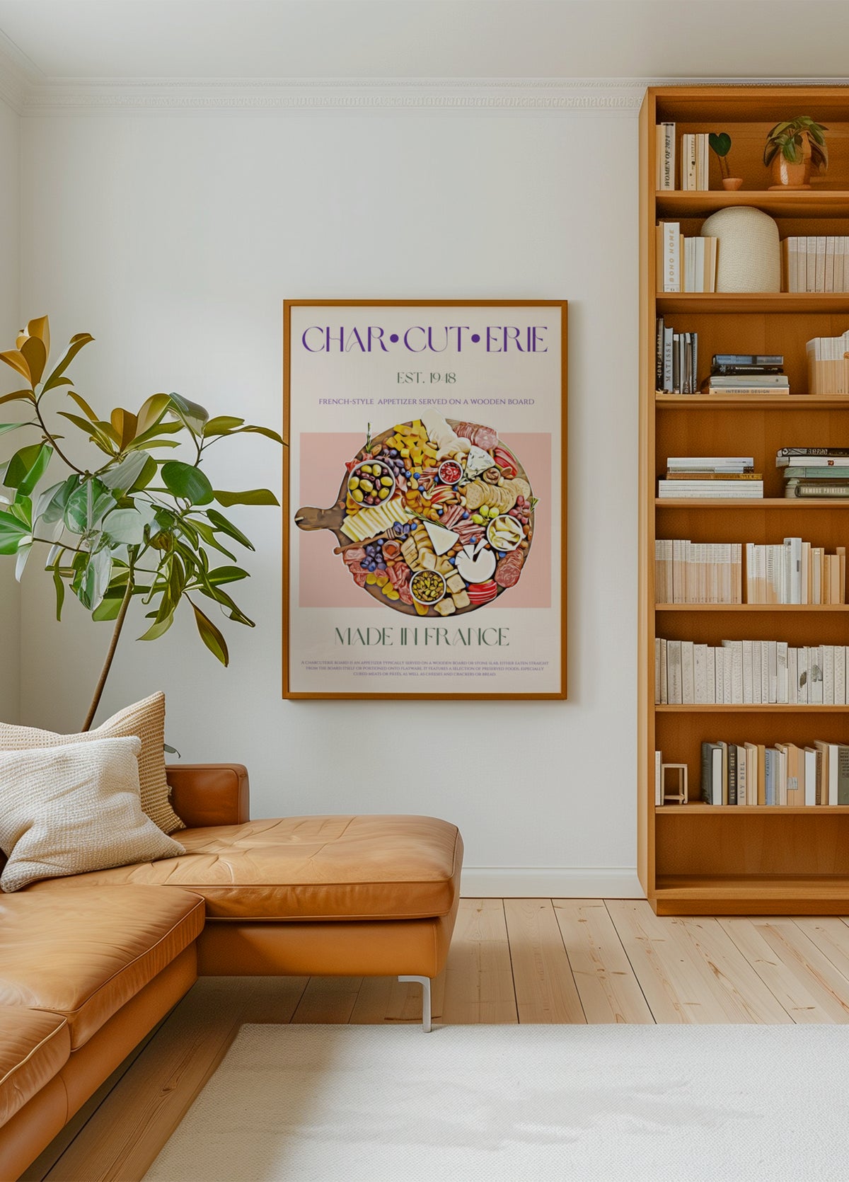 French Charcuterie Board - Posterbox