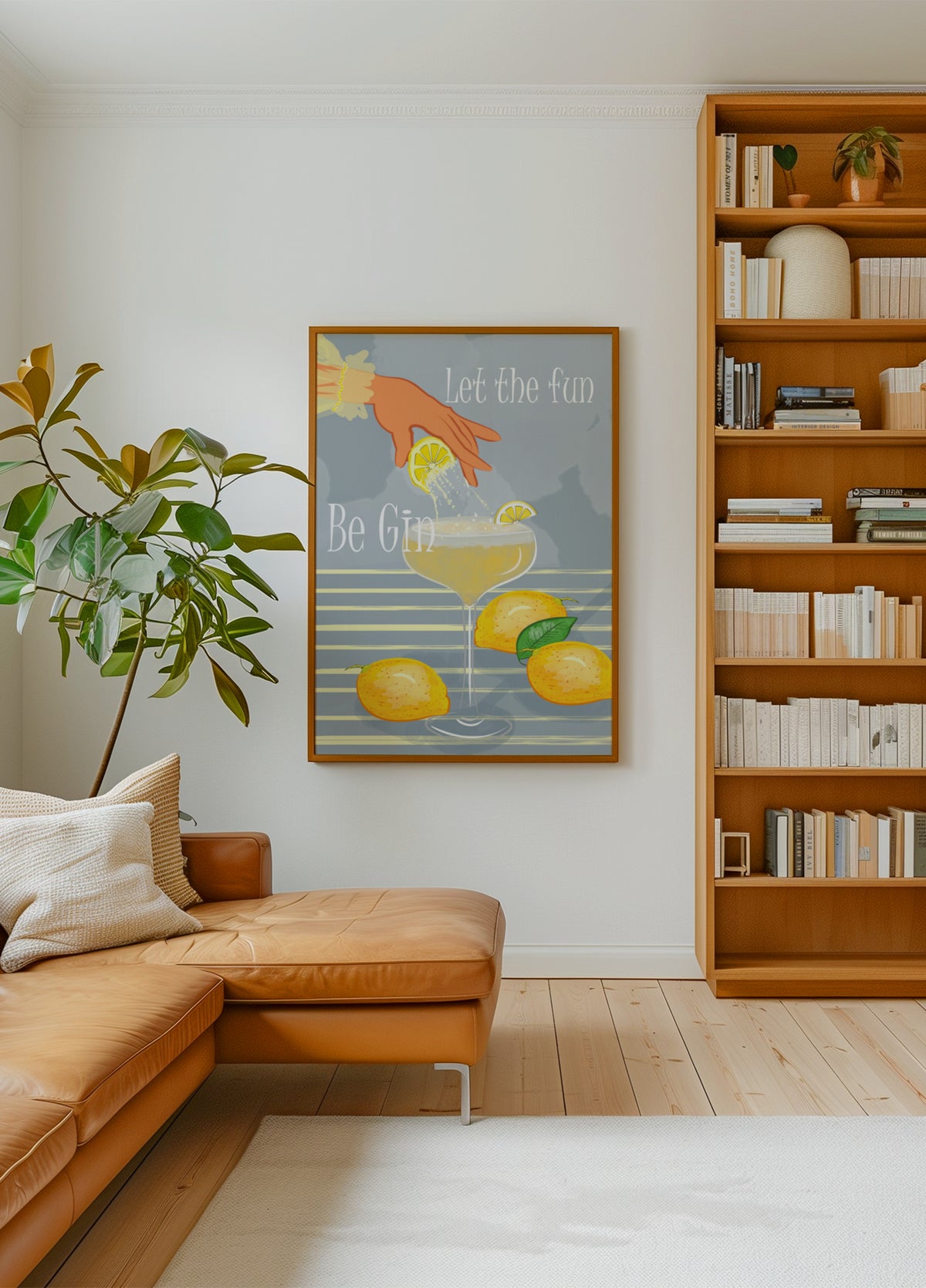 Let The Fun Be Gin - Posterbox