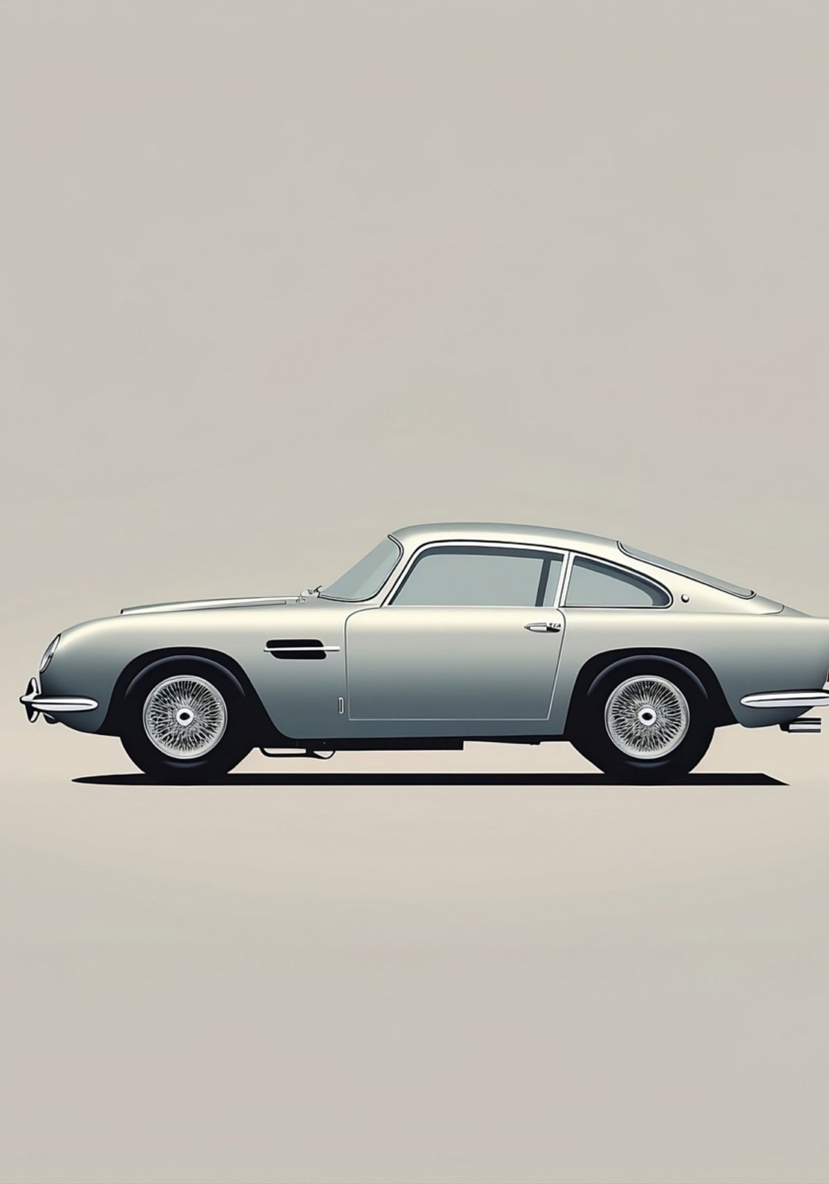 Eleganckie coupe w stylu vintage