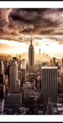 Dramatic New York City Skyline