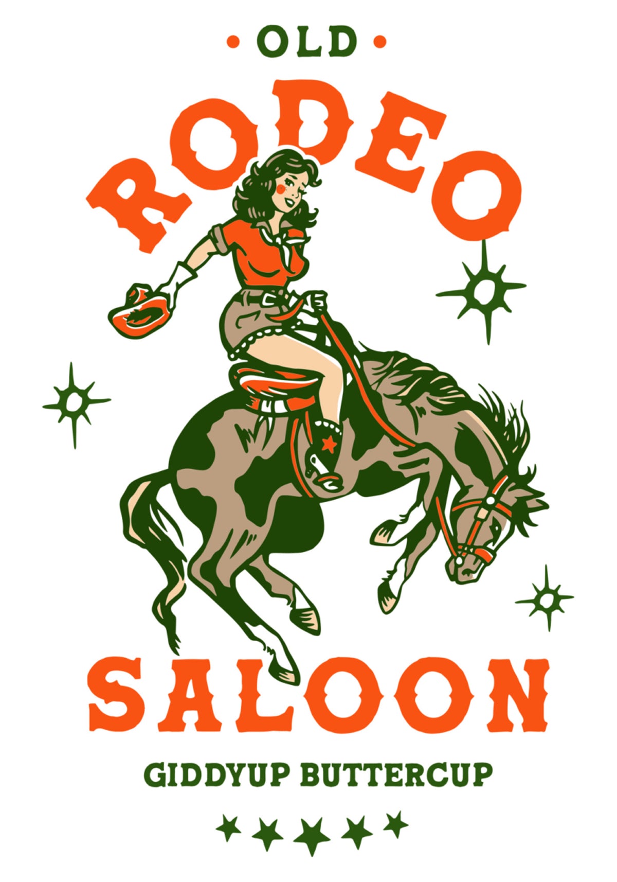 Kowbojka ze starego saloonu Rodeo: Zawrotny Jaskier