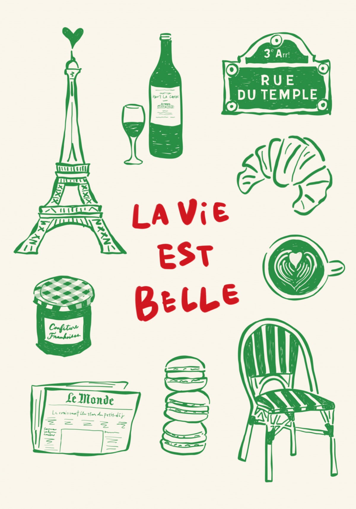 La Vie Est Belle Paryż