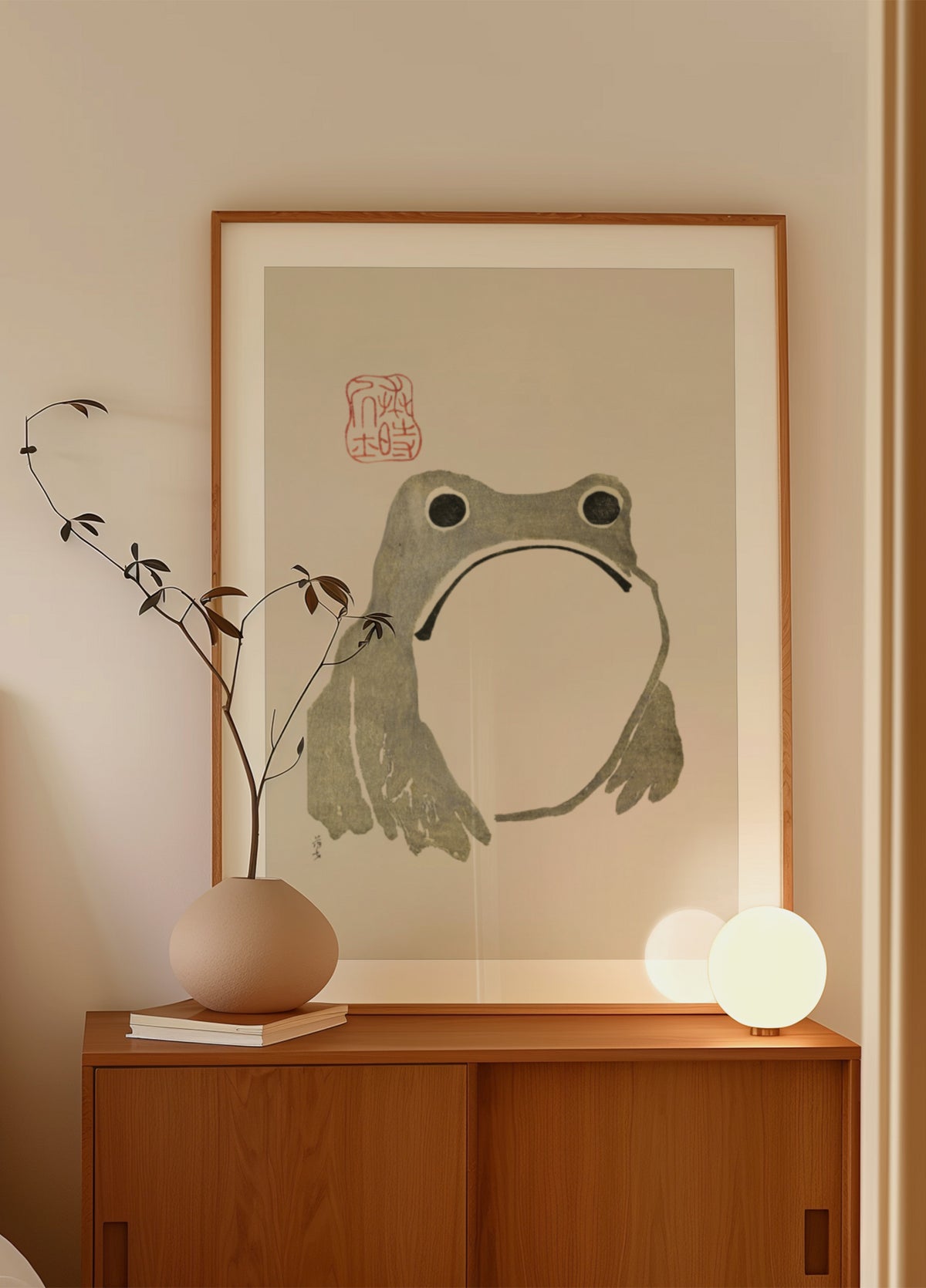 Grumpy Frog I, oryginał