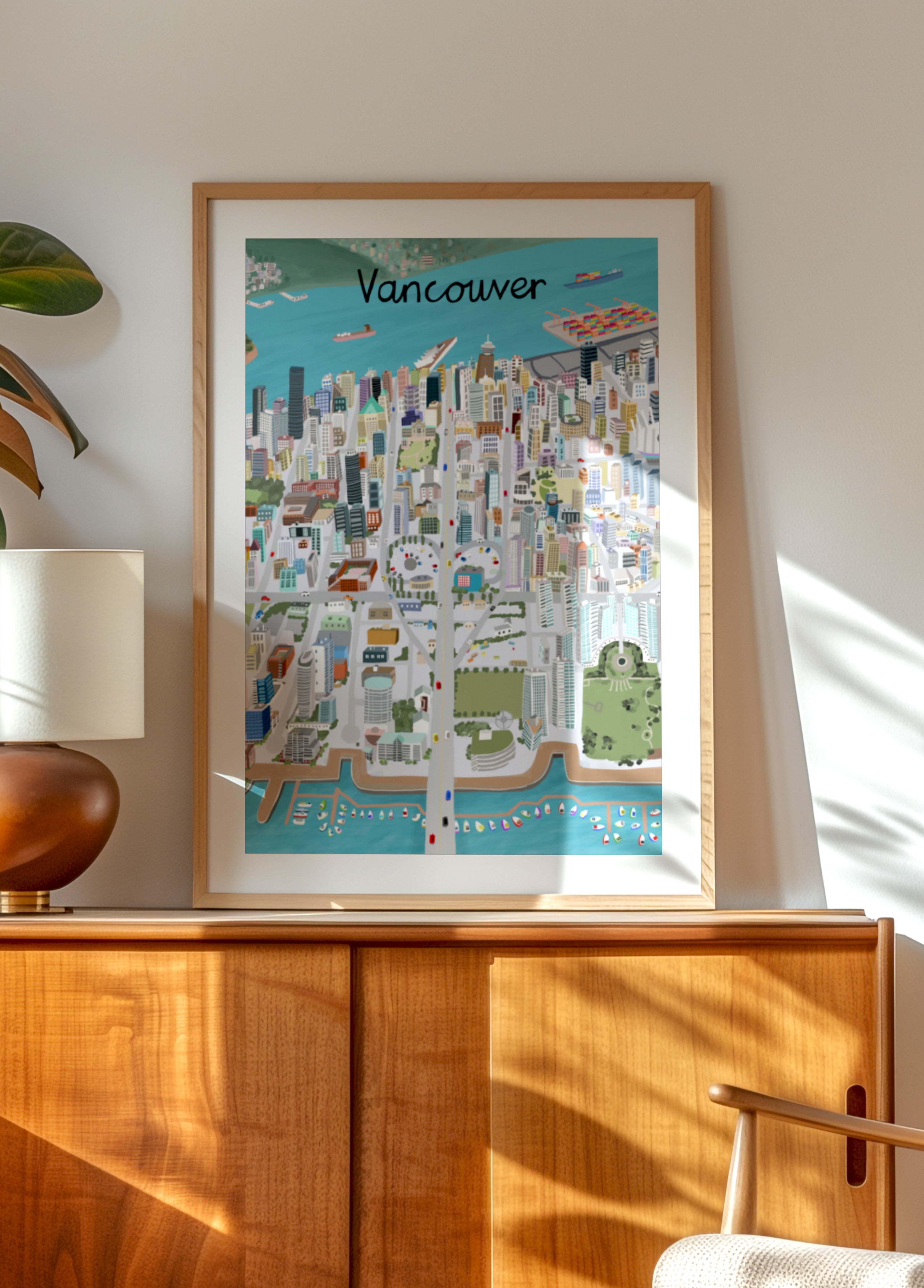 Tętniące życiem miasto Vancouver