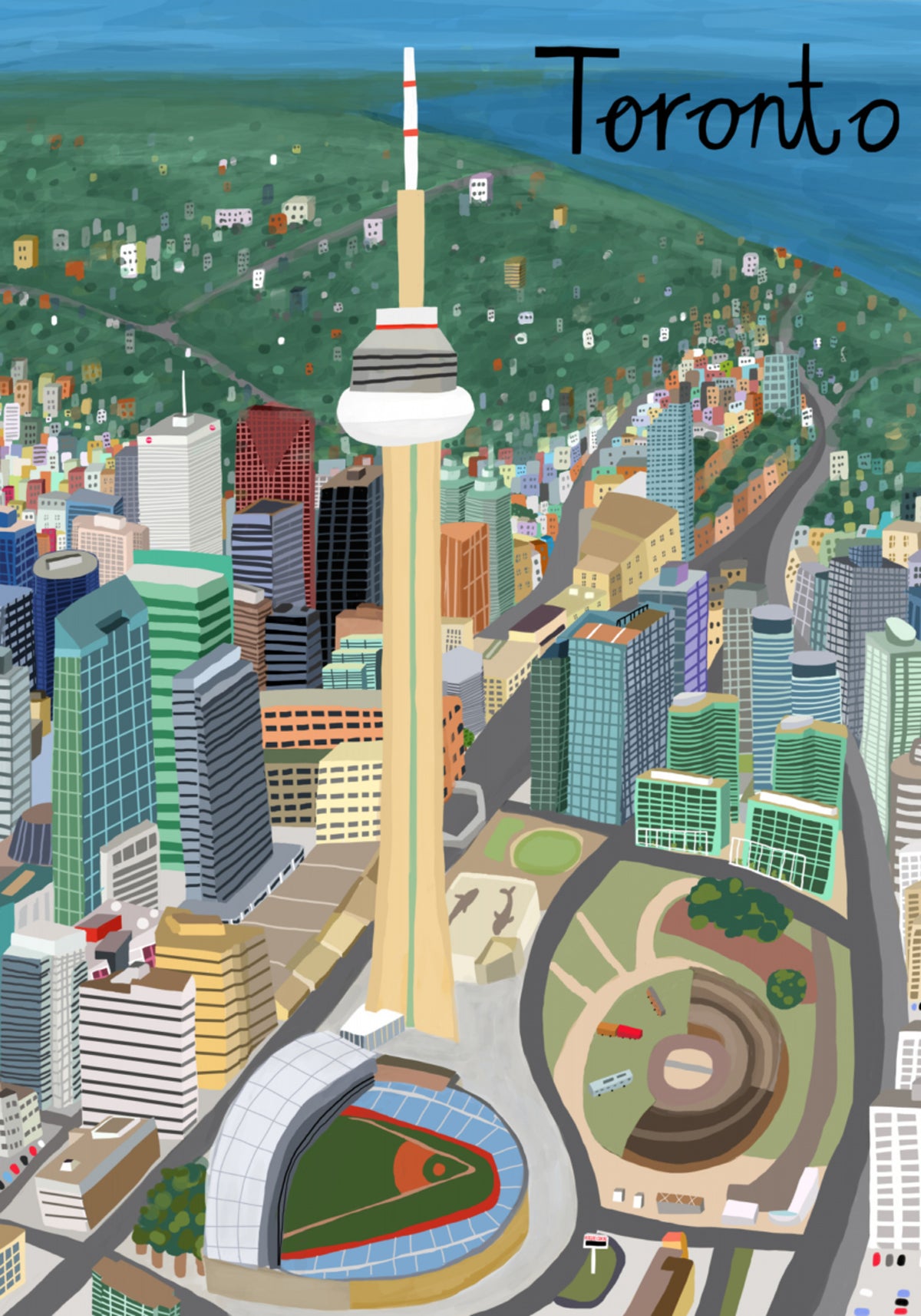 Wibrująca panorama Toronto