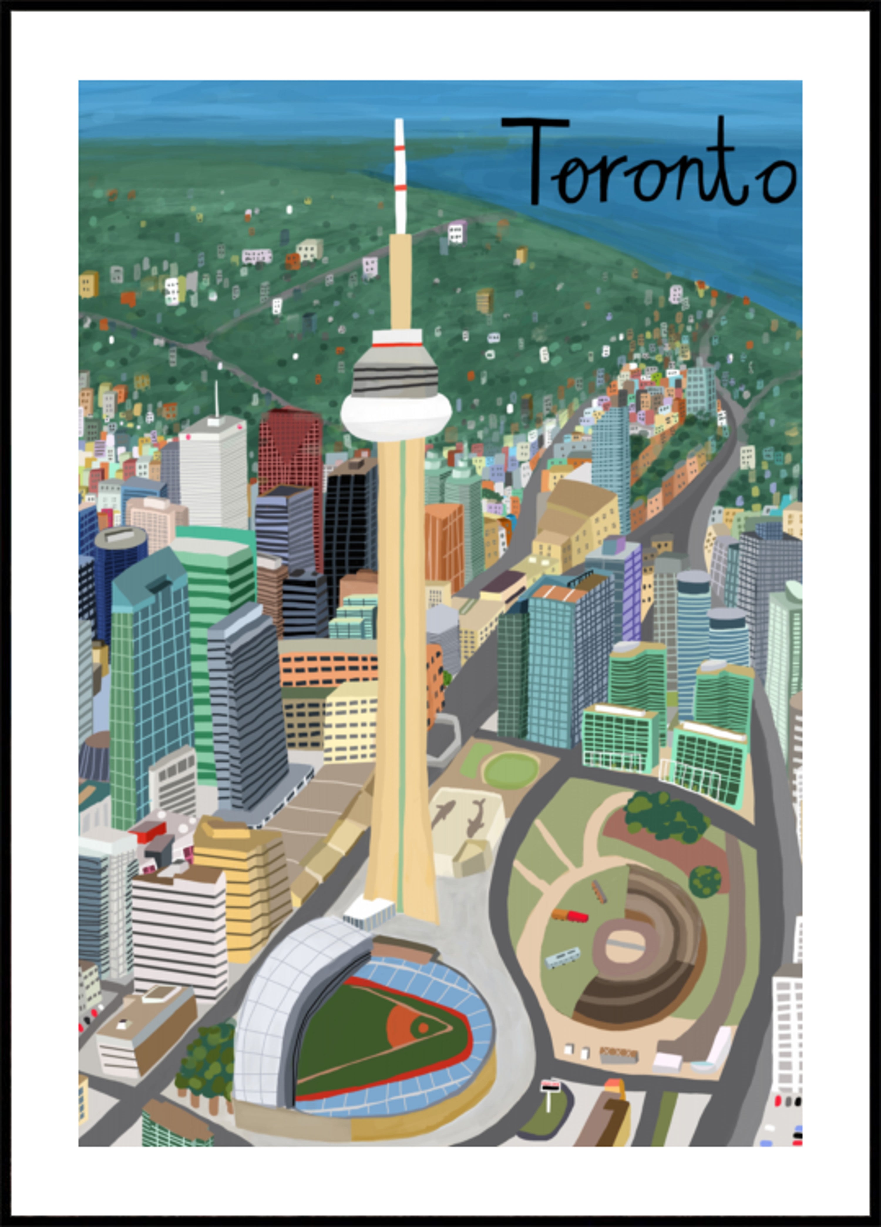 Wibrująca panorama Toronto