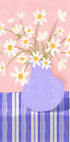 Quirky Daisies in a Vase Plakat - Posterbox