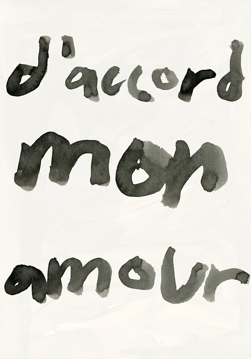 D'accord Mon Amour (NOWOŚĆ)