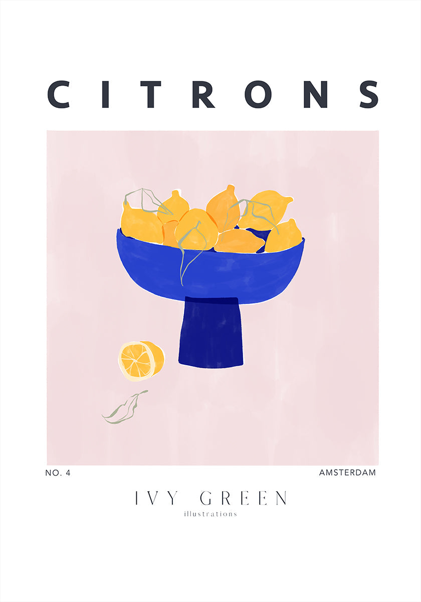 Lemons Plakat - Posterbox