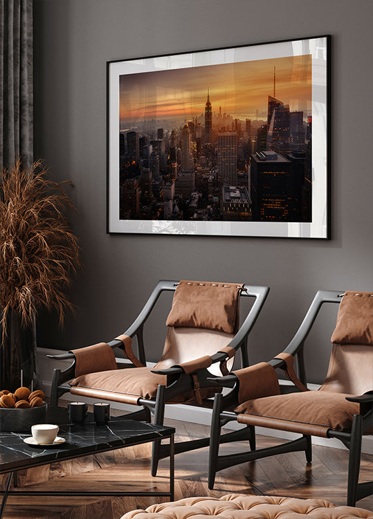 Manhattan & Light Plakat - Posterbox