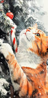 Cats Love the Christmas Tree Plakat - Posterbox