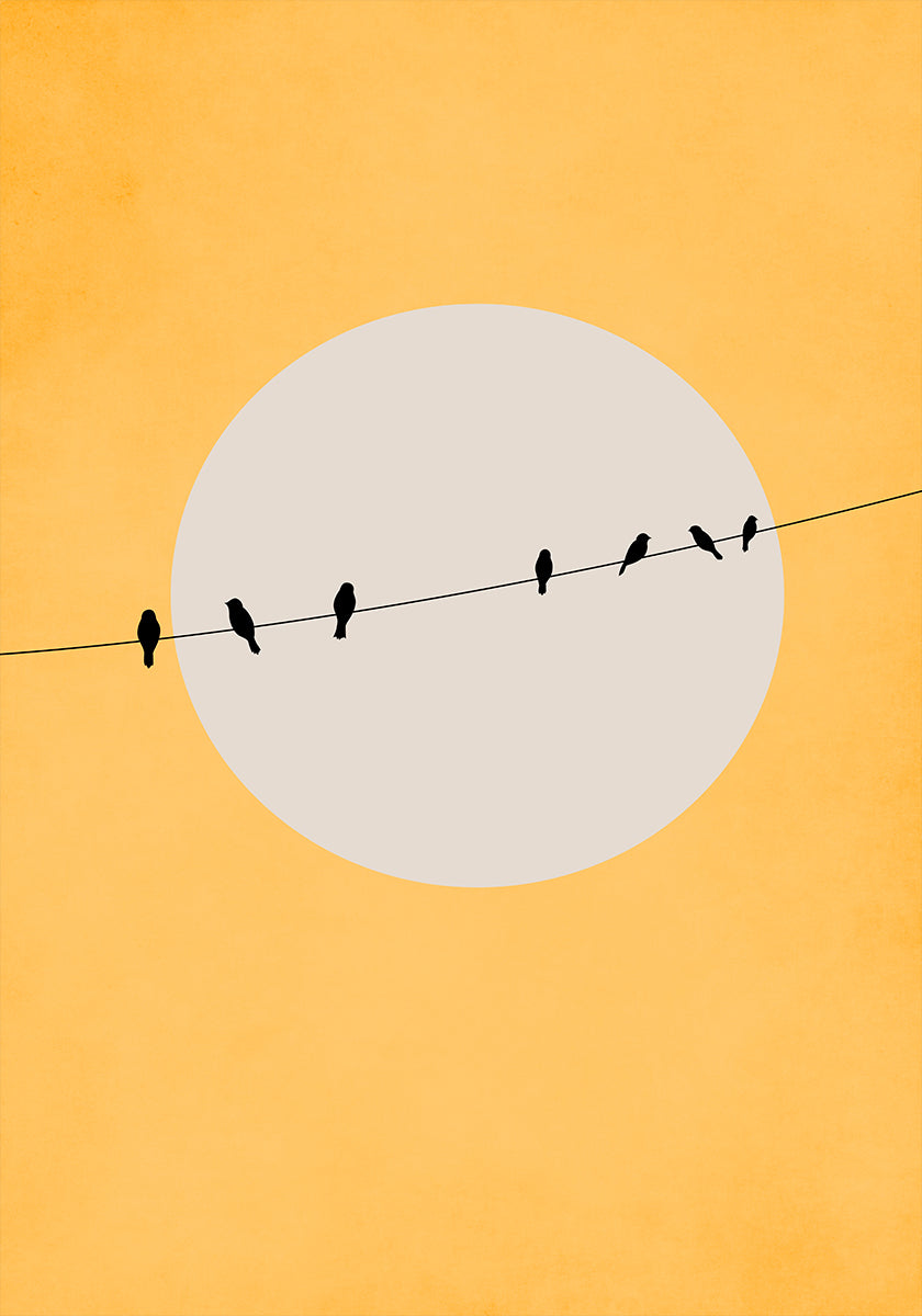 Chirping and Chilling Plakat - Posterbox