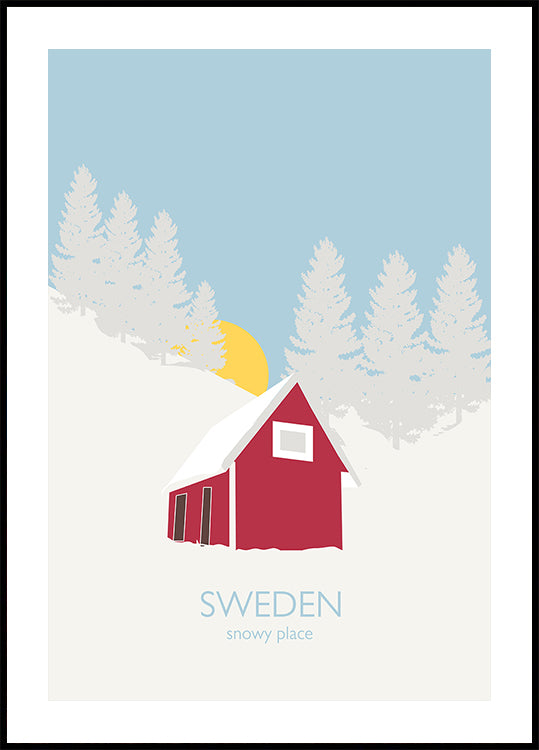 Sweden Plakat - Posterbox