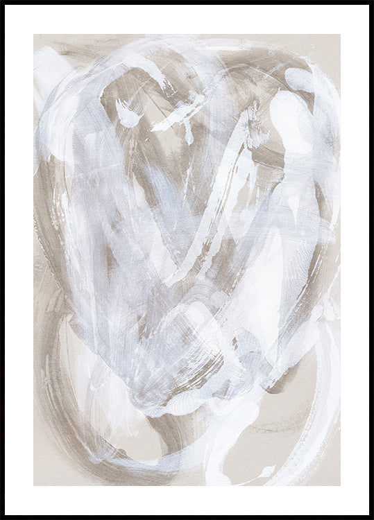 Abstract Brush Strokes 146 Plakat - Posterbox