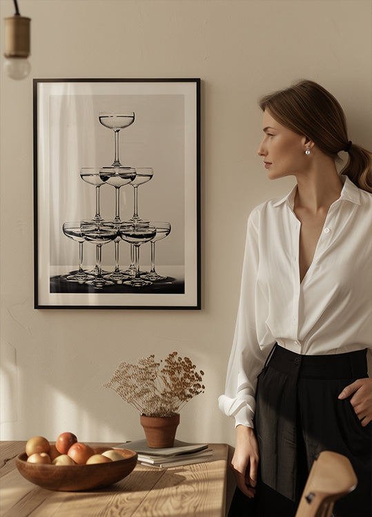 Plakat wieża szampana_6