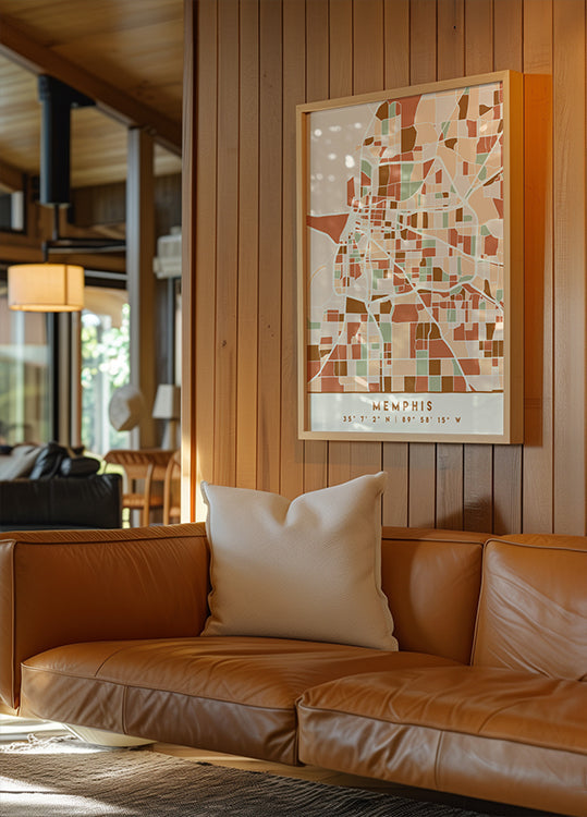 Czarny plakat z mapami odcieni ziemi 51