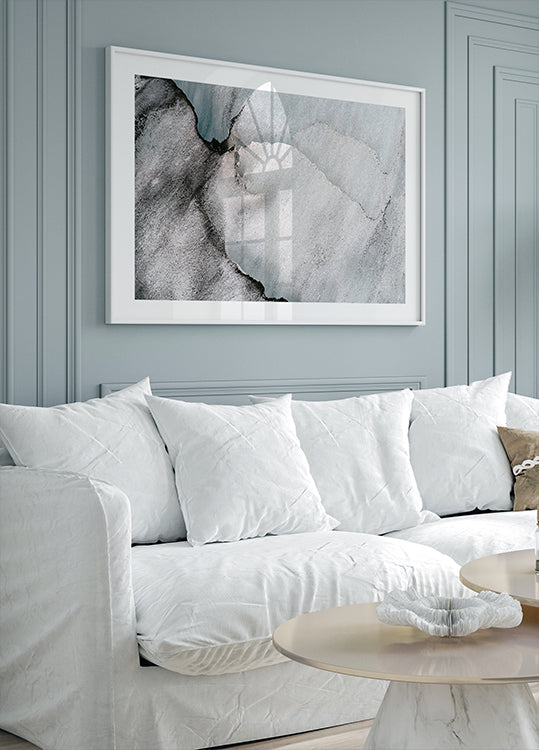 Abstrakcyjne kształty krajobrazu #4 Plakat