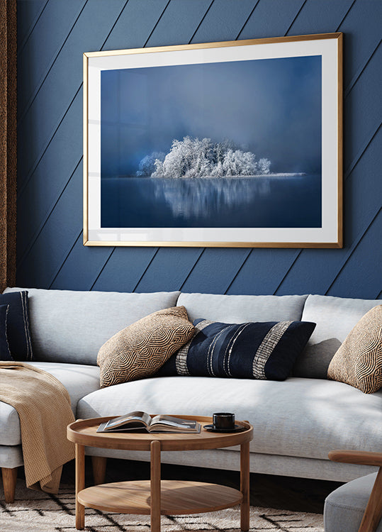 Plakat Mroźna Wyspa