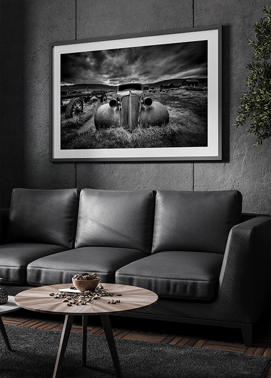 Plakat „Za stary, aby prowadzić”.